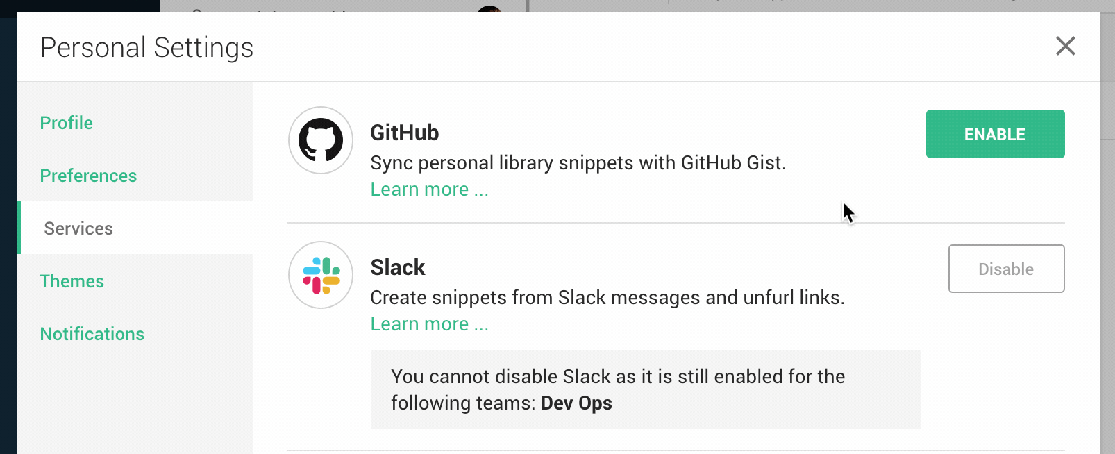 Syncing with GitHub Gist Cacher