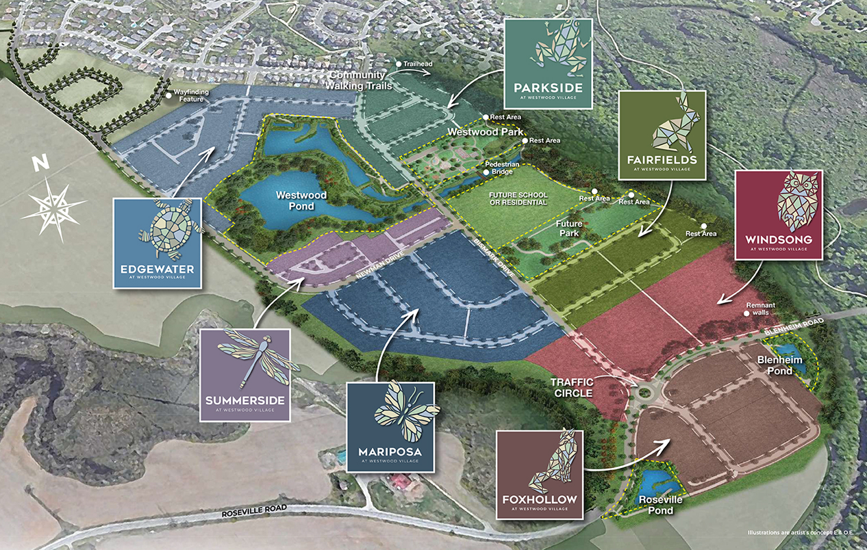 Community Westwood Village Cachet Homes