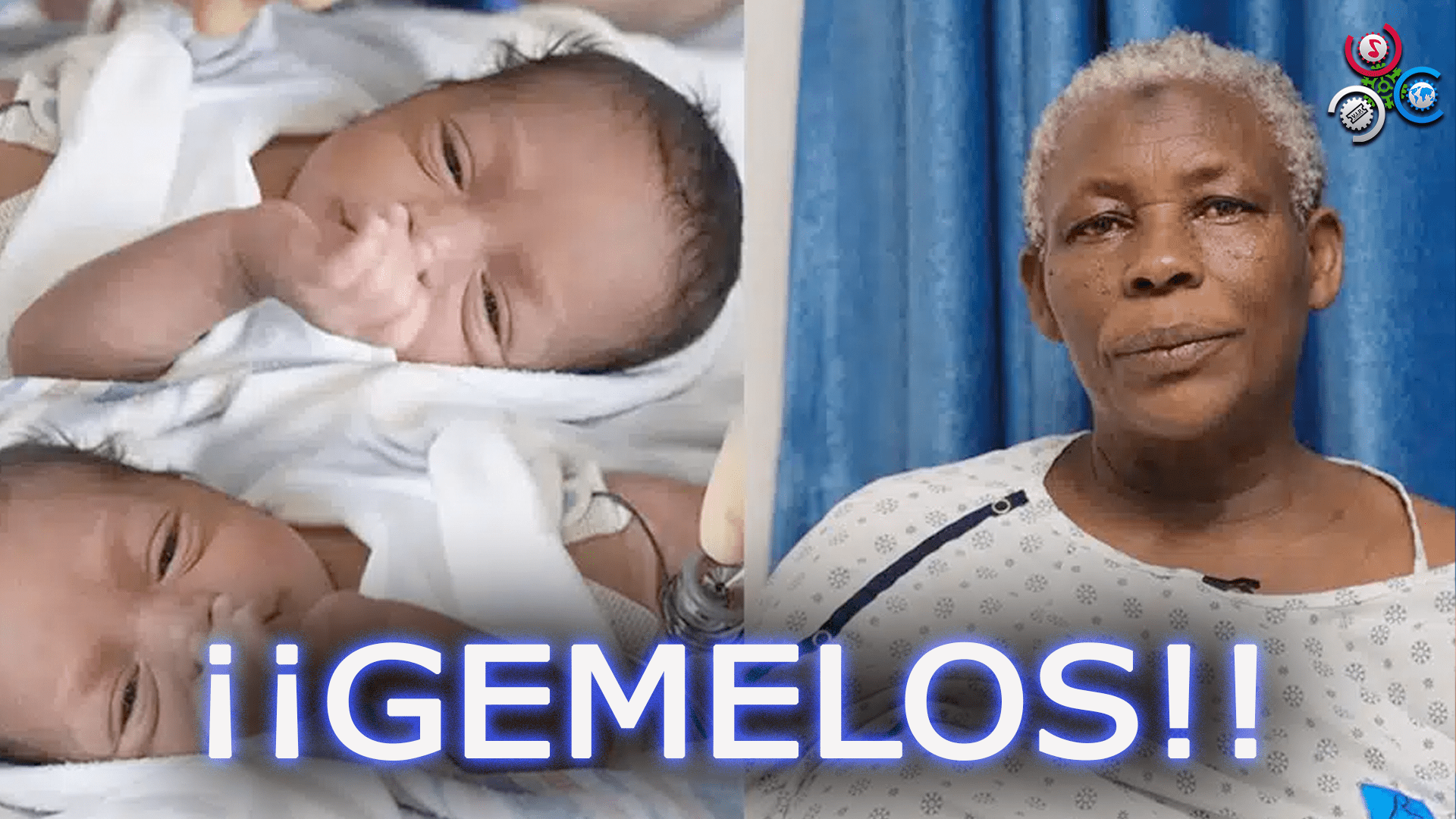 Mujer de 70 AÑOS de edad da a luz a gemelos en Uganda