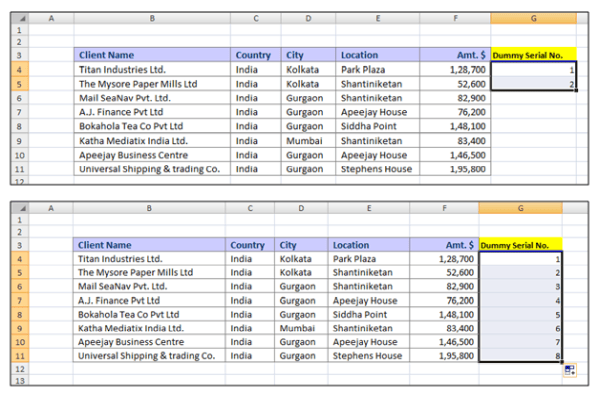 Excel MIS Reporting