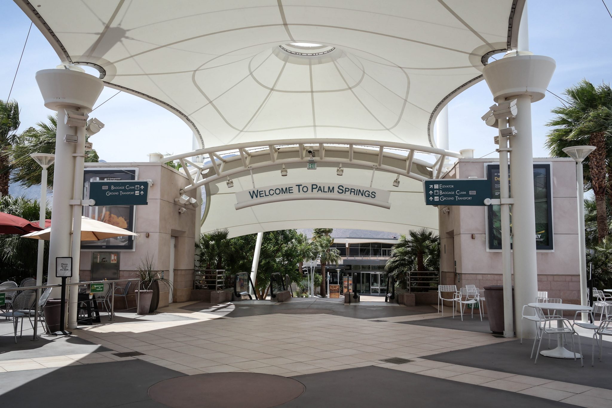 The Palm Springs airport might get a 50 million car rental facility