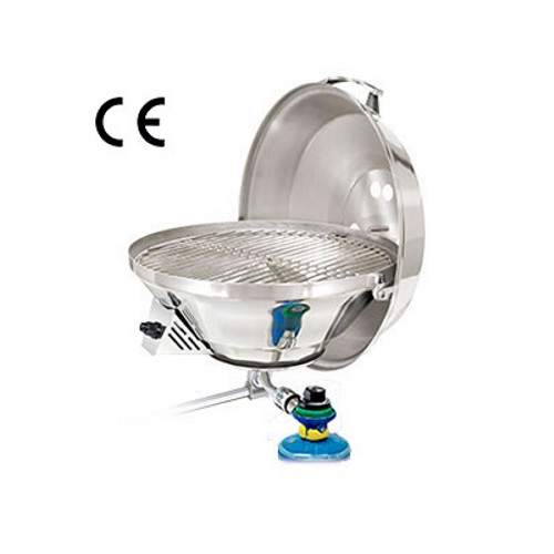 Magma Marine Kettle Gas Grill with New Electronic Pulse Ignition 15Inch
