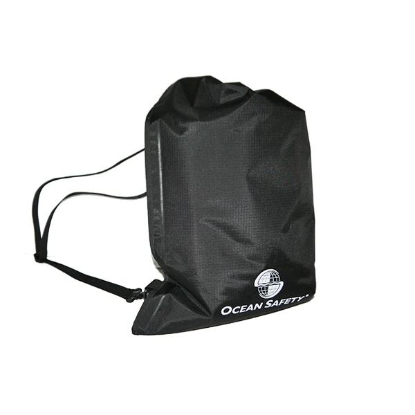 Ocean Safety 15Ltr Slim Grab Bag Black (SUR0198)