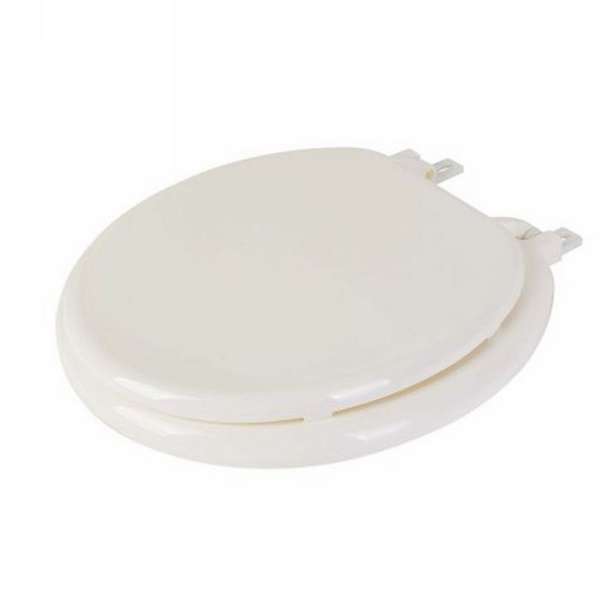 RM Toilet Replacement White ABS Seat (513)