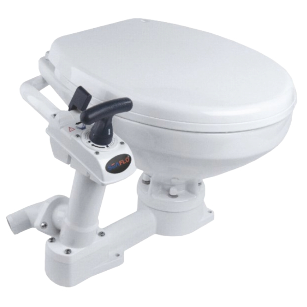 SeaFlo MTM01R Marine Toilet Manual Regular (MTM01R)