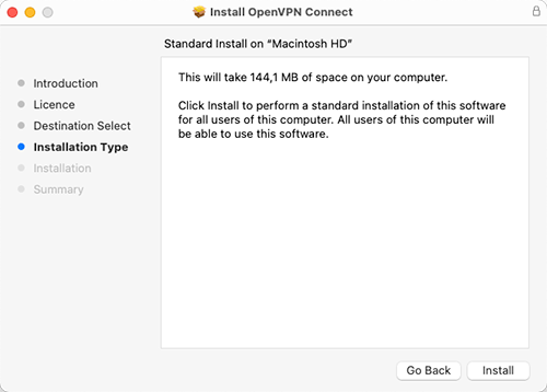 How to set up OpenVPN Connect on macOS CactusVPN
