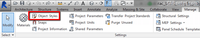 Controlling Revit Appearance Object Styles CADnotes