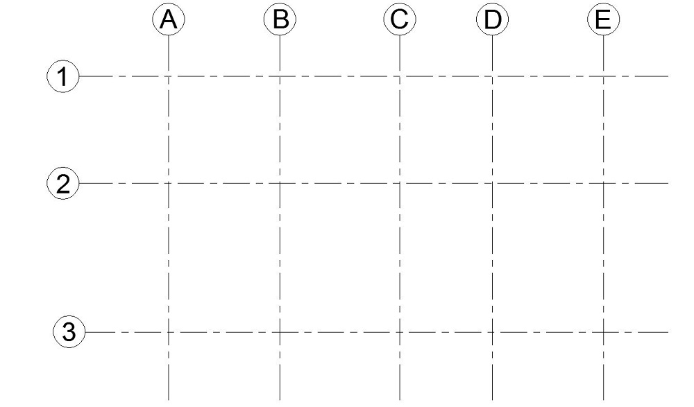 Grid Lines and drawing Axis How to setup for AutoCAD Drawing Standard
