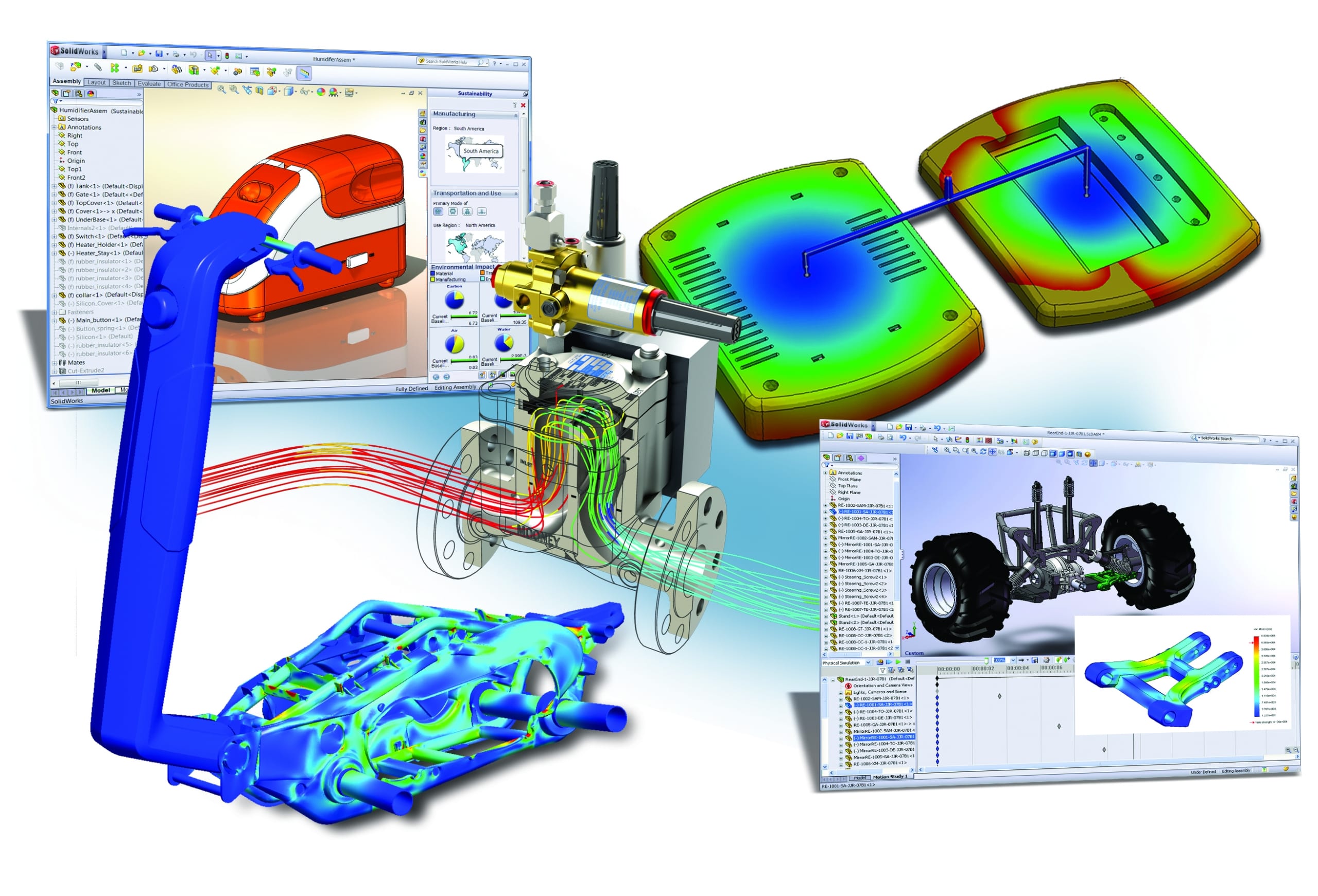 SOLIDWORKS Simulation (CAE) CADVision Systems Singapore