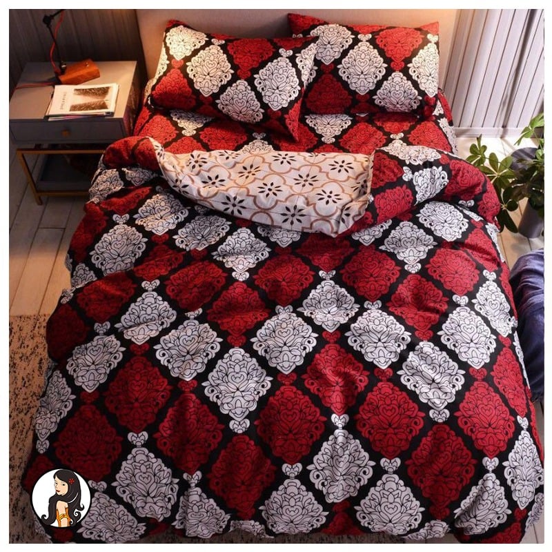 Fitted Sheet Single, Queen & King Cadar Patchwork