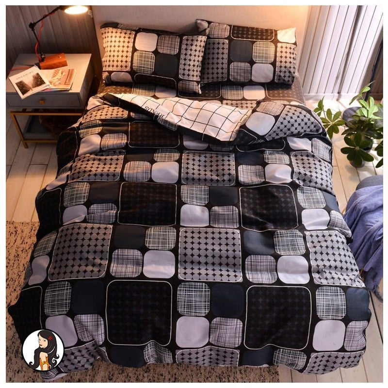 Fitted Sheet Single, Queen & King Cadar Patchwork