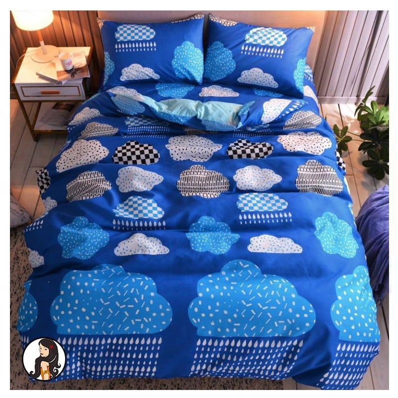 Fitted Sheet Single, Queen & King Cadar Patchwork