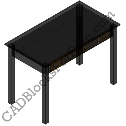Table Free AutoCAD block in DWG