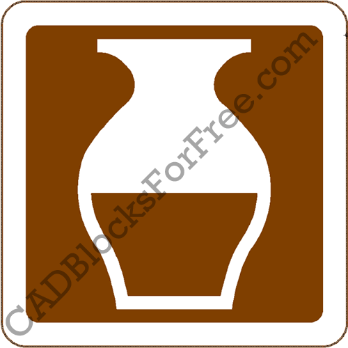 Pottery or Craft Centre Free AutoCAD block in DWG