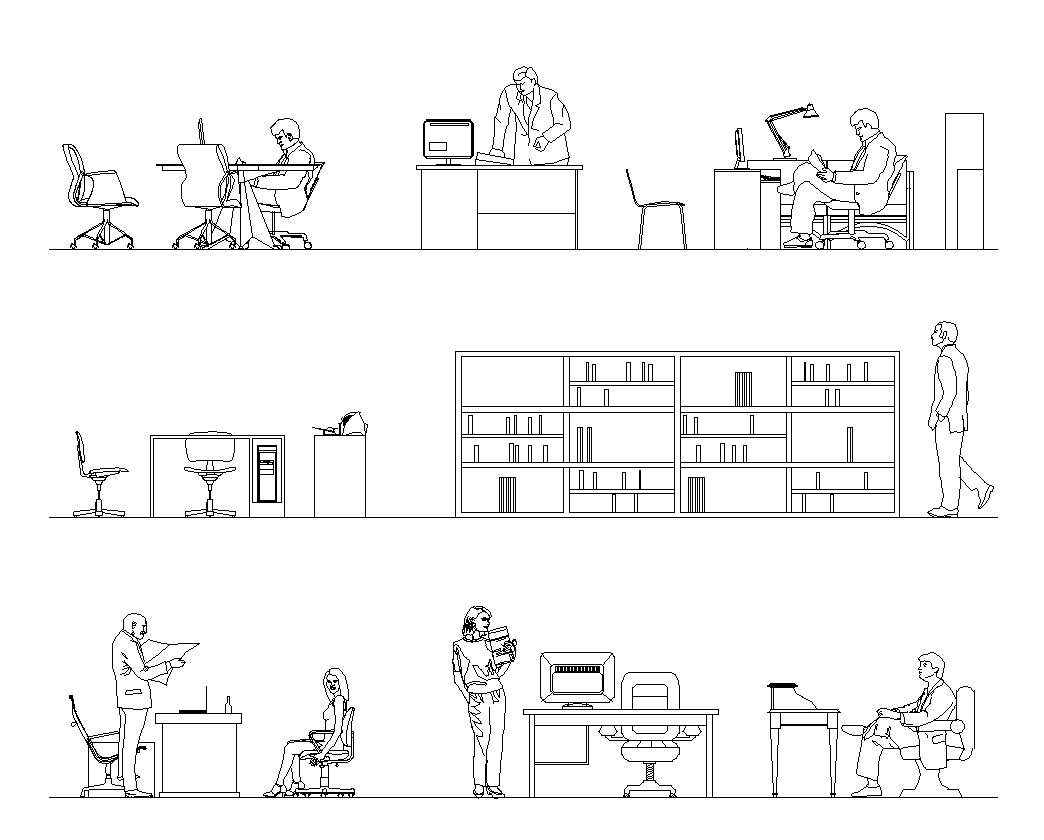 Office blocks Download AUTOCAD Blocks,Drawings,Details,3D,PSD