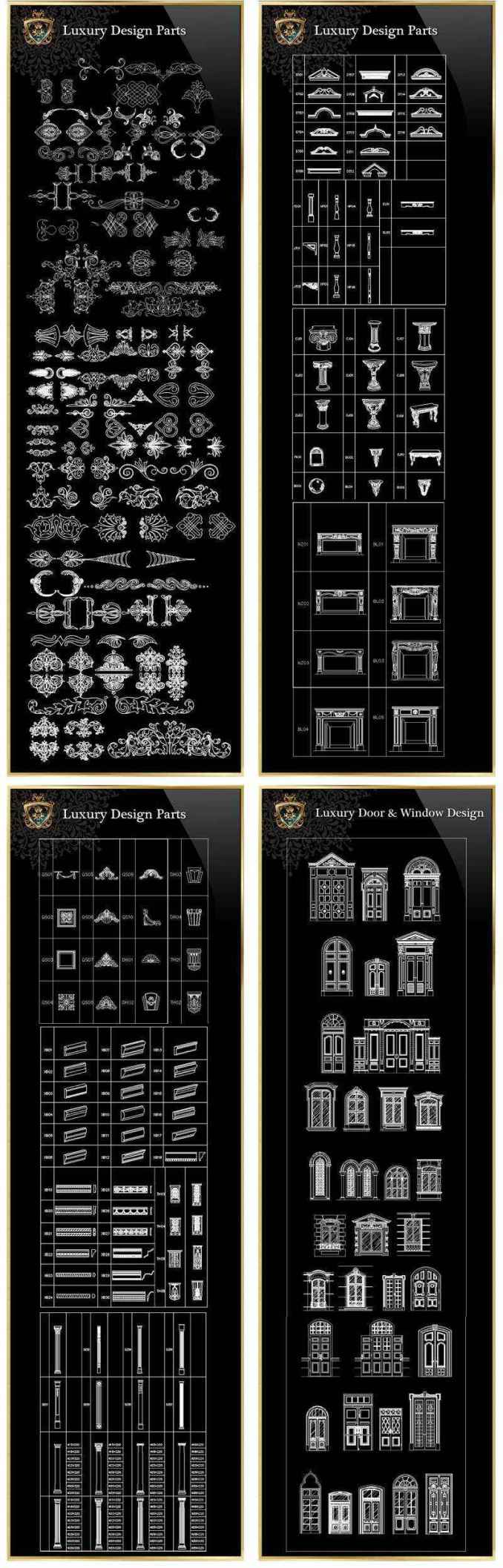 【Architectural CAD Drawings Bundle】Best Collections!! – Download CAD Blocks,Drawings,Details 