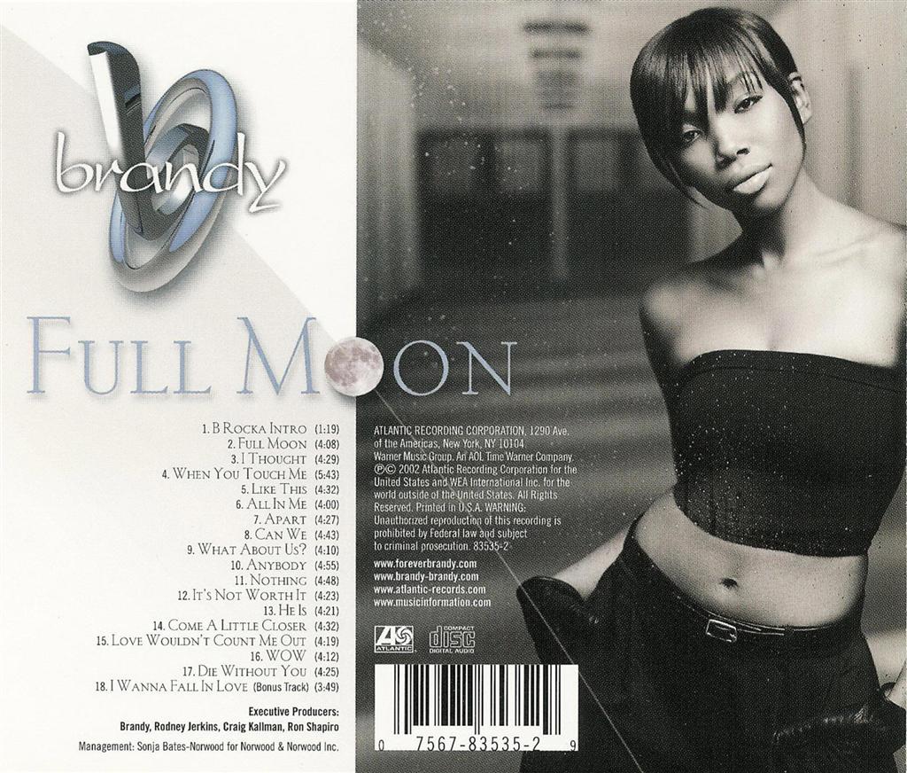 Brandy Full Moon CD 75678349324 eBay