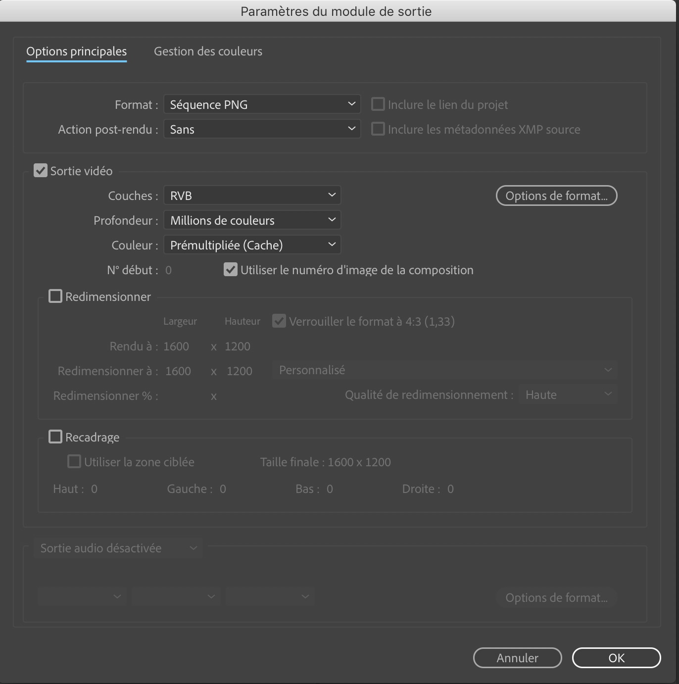 Faire des rendus plus rapides Enregistrer la prévisualisation RAM  AfterEffects CC