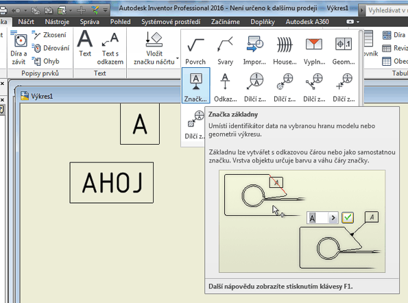 CAD Forum How to insert framed (boxed) text into Inventor drawings?