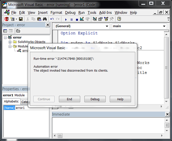 SOLIDWORKS API and PDM API Training and Services » Free PDF 23 VBA