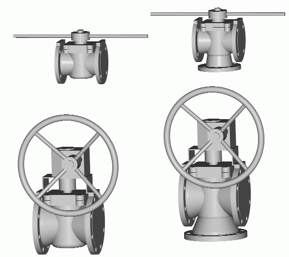 3D Plug Valve samples