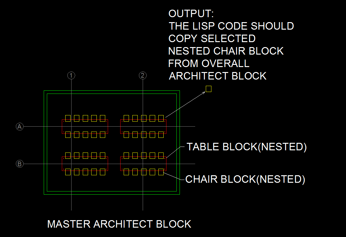 Copy multiple selected nested blocks from master block to outside