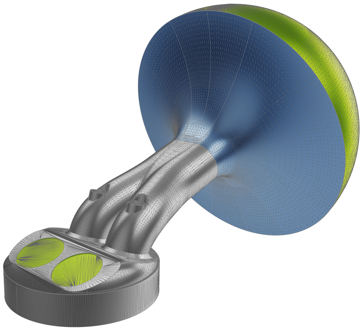 Intake Port Design and Optimization with CAESES › CAESES