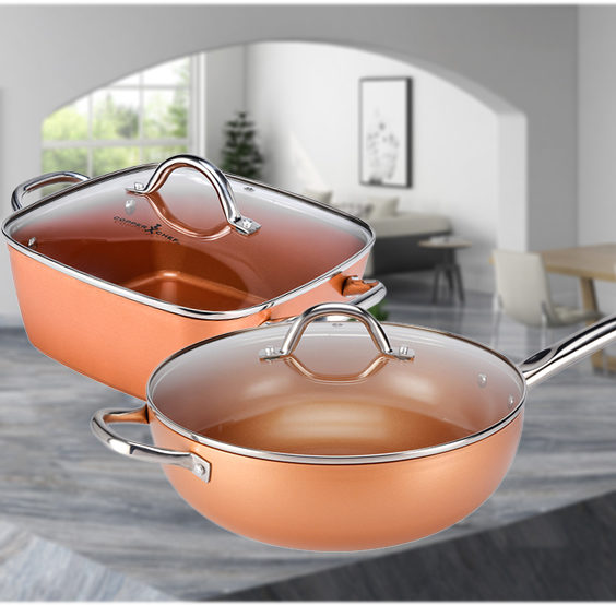 Copper Chef Vs Gotham Steel - Which One Should You Choose - Cafe Deluxe