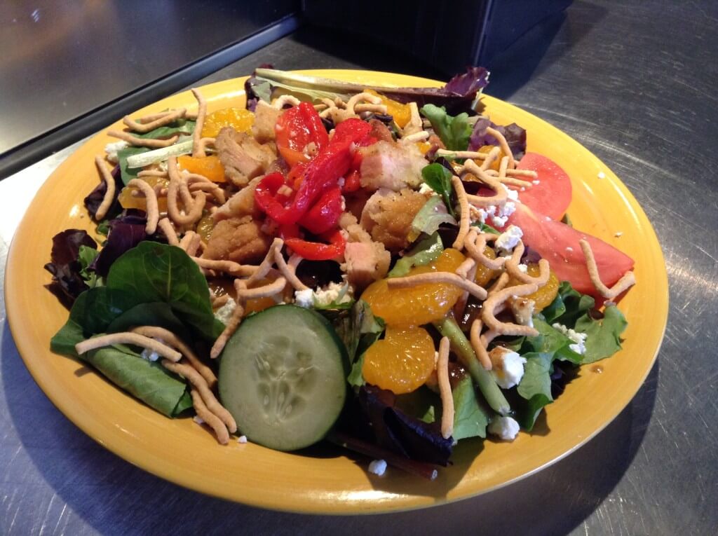 Friday's Special Asian Chicken Salad!!! Cafe Java