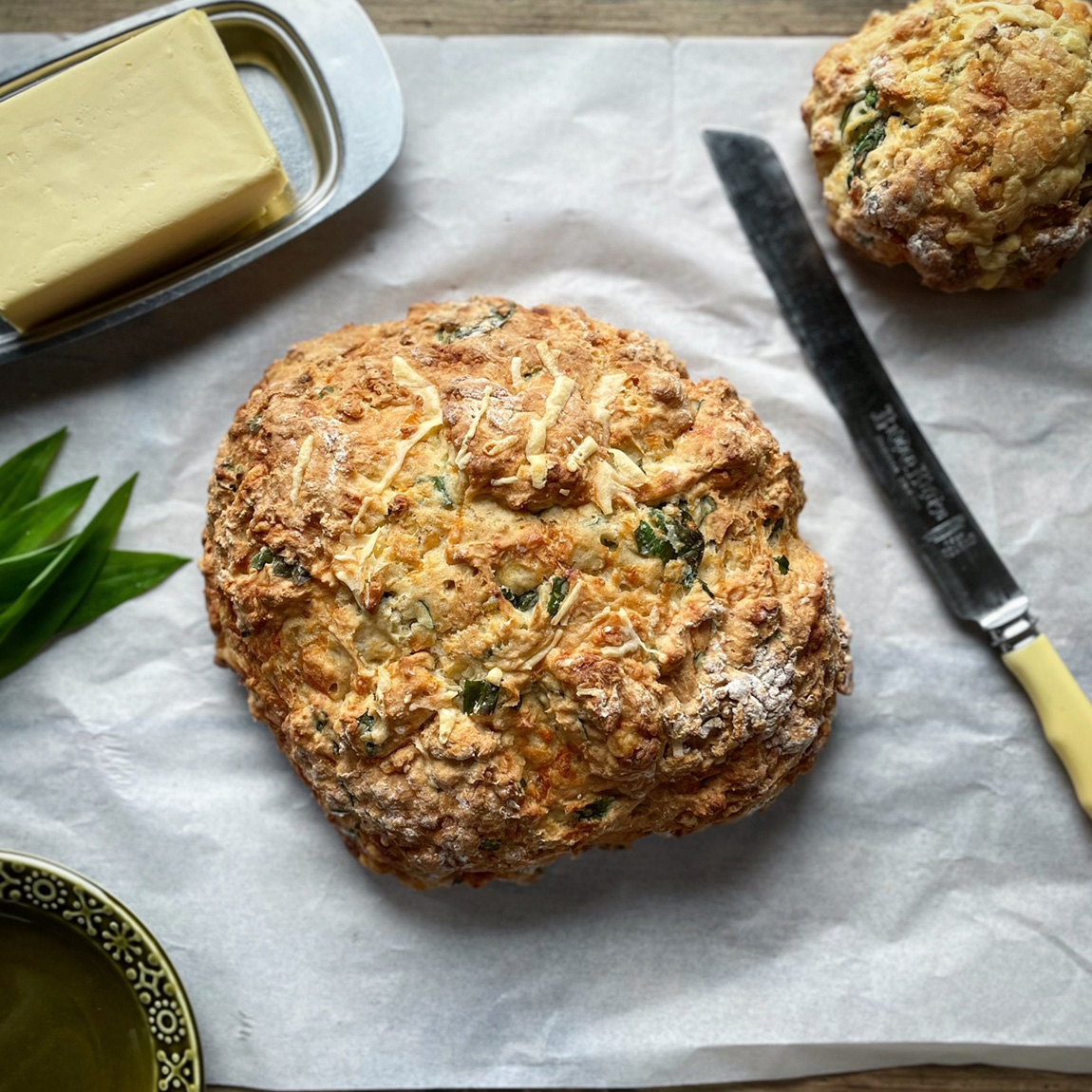 OUR WILD GARLIC SODA BREAD (THE JESS MURPHY REMIX) Cafe Rua