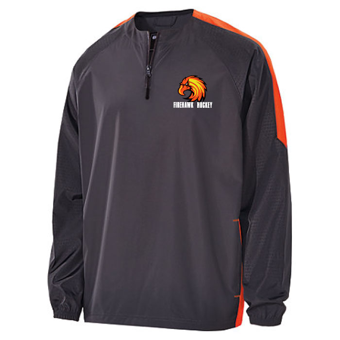 Firehawks Hockey Embroidered Mens Jacket (9027) Custom Apparel Inc.