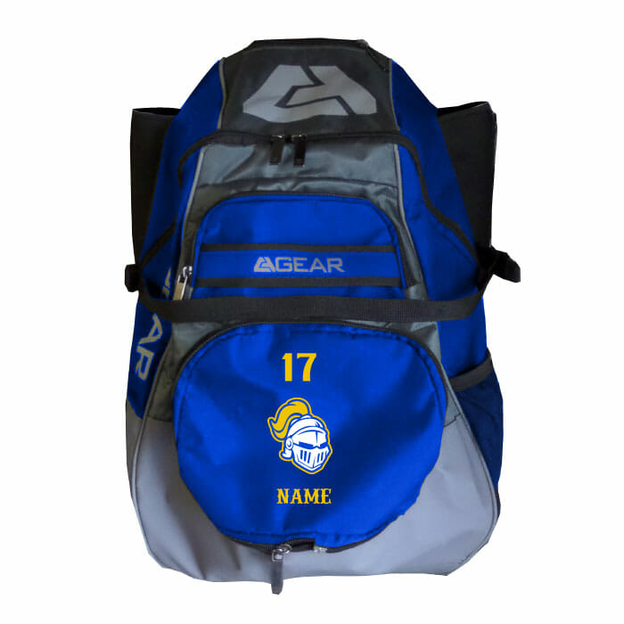 STMA Baseball Embroidered Backpack Custom Apparel Inc.
