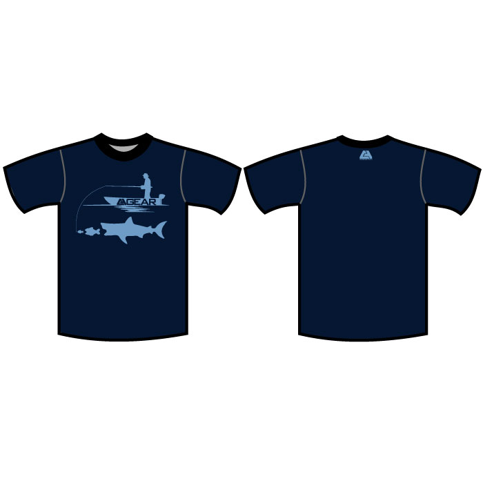 CA Gear FullDye "Bigger Fish" Fishing Jersey Custom Apparel Inc.