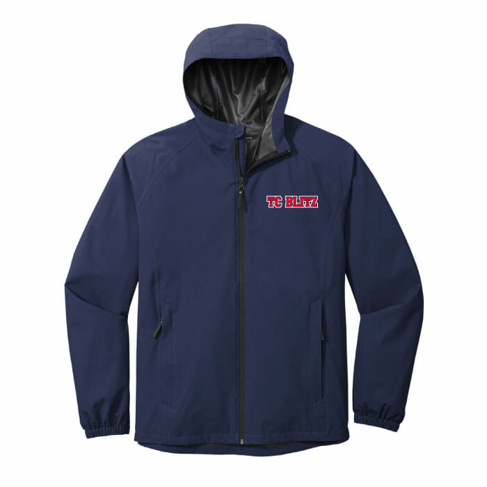 TC Blitz Embroidered Rain Jacket (J407) Custom Apparel Inc.