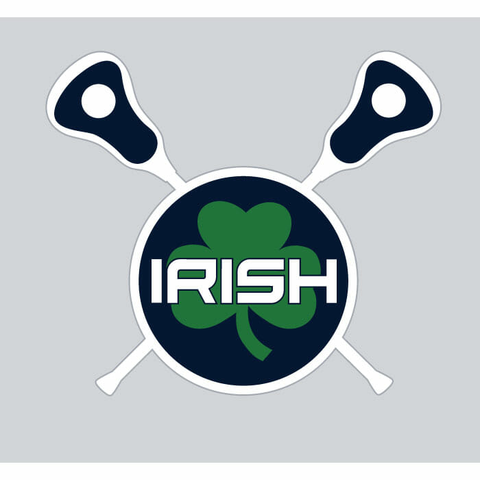 Rosemount Youth Lacrosse Car Sticker Custom Apparel Inc.