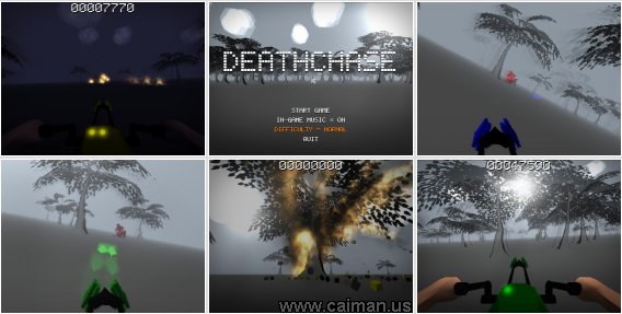 Caiman free games Deathchase by James Kett.