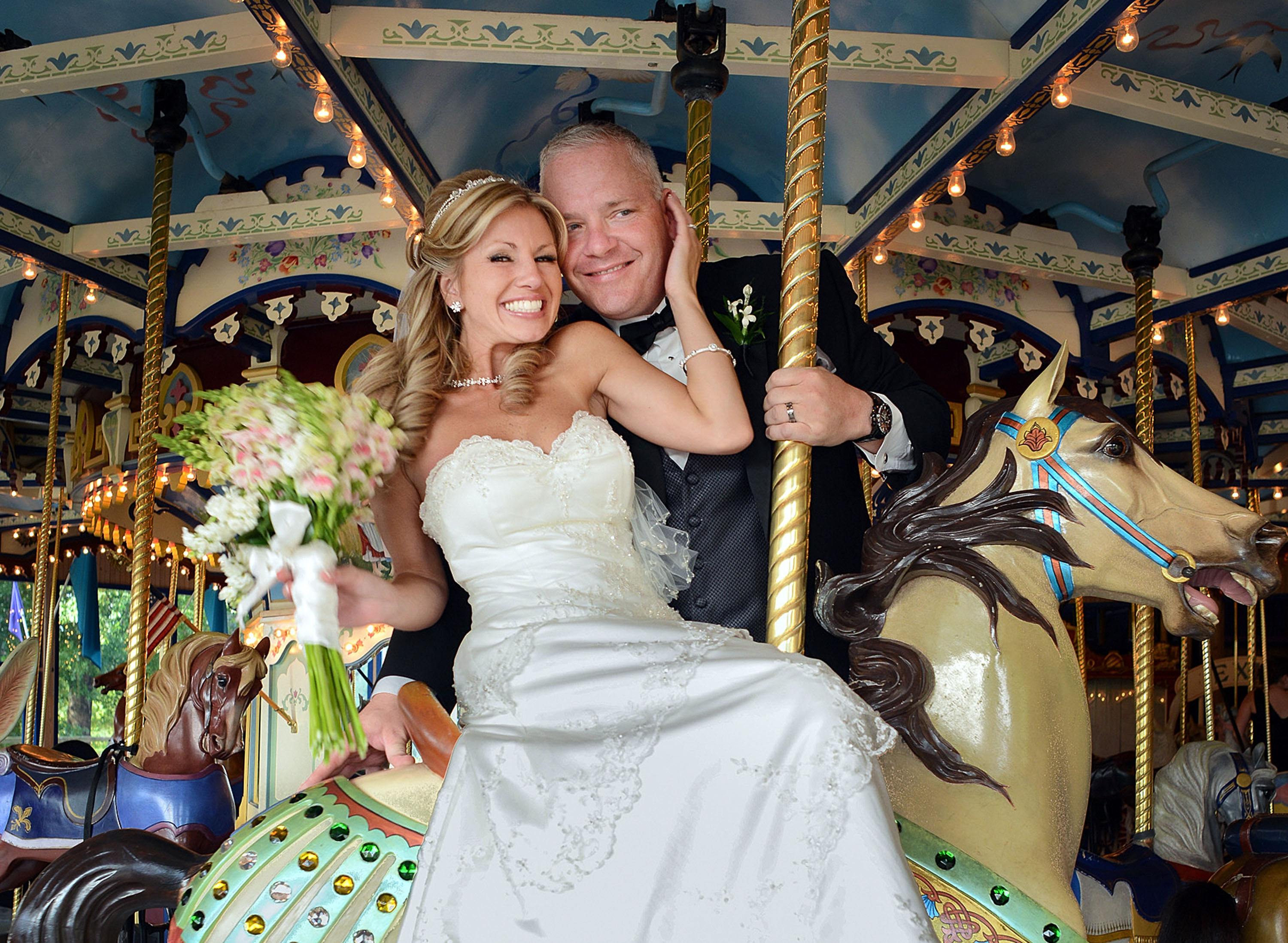 Sandy & Don Wedding Photography Peddler’s Village Lahaska, Pennsylvania CAIN IMAGES