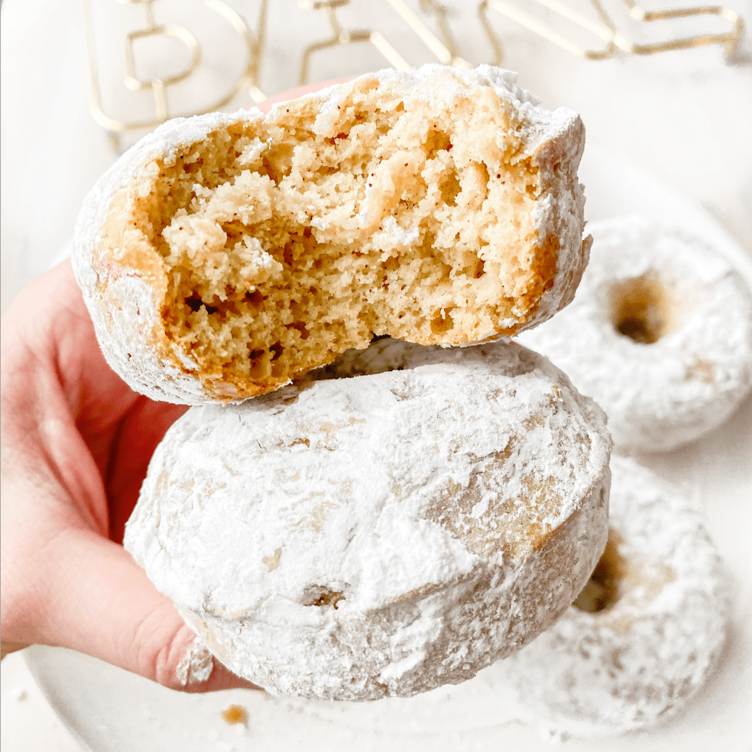 Vegan Powdered Sugar Donuts Caitlin's Table