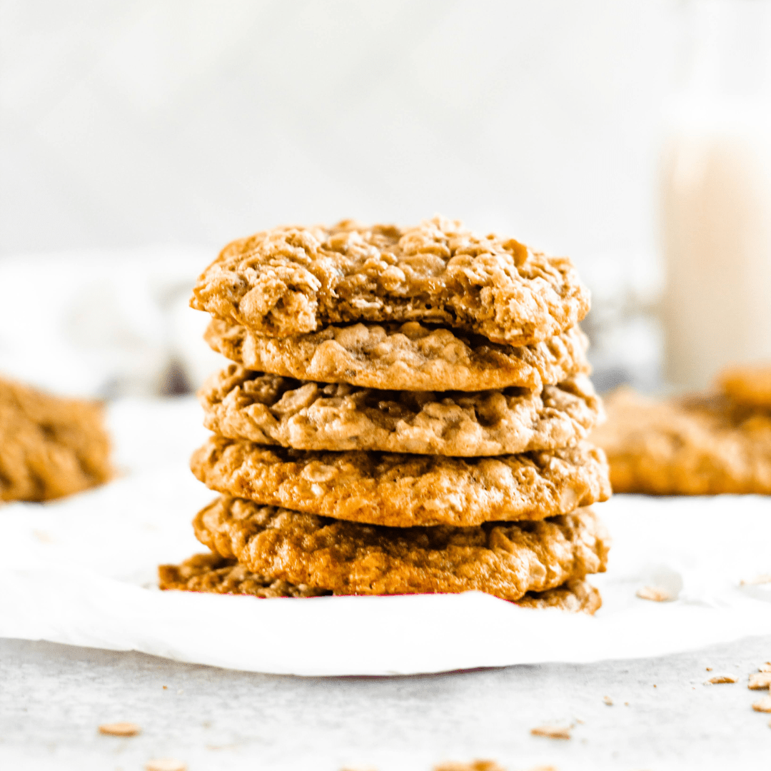 Crispy Chewy Oatmeal Cookies Caitlin's Table