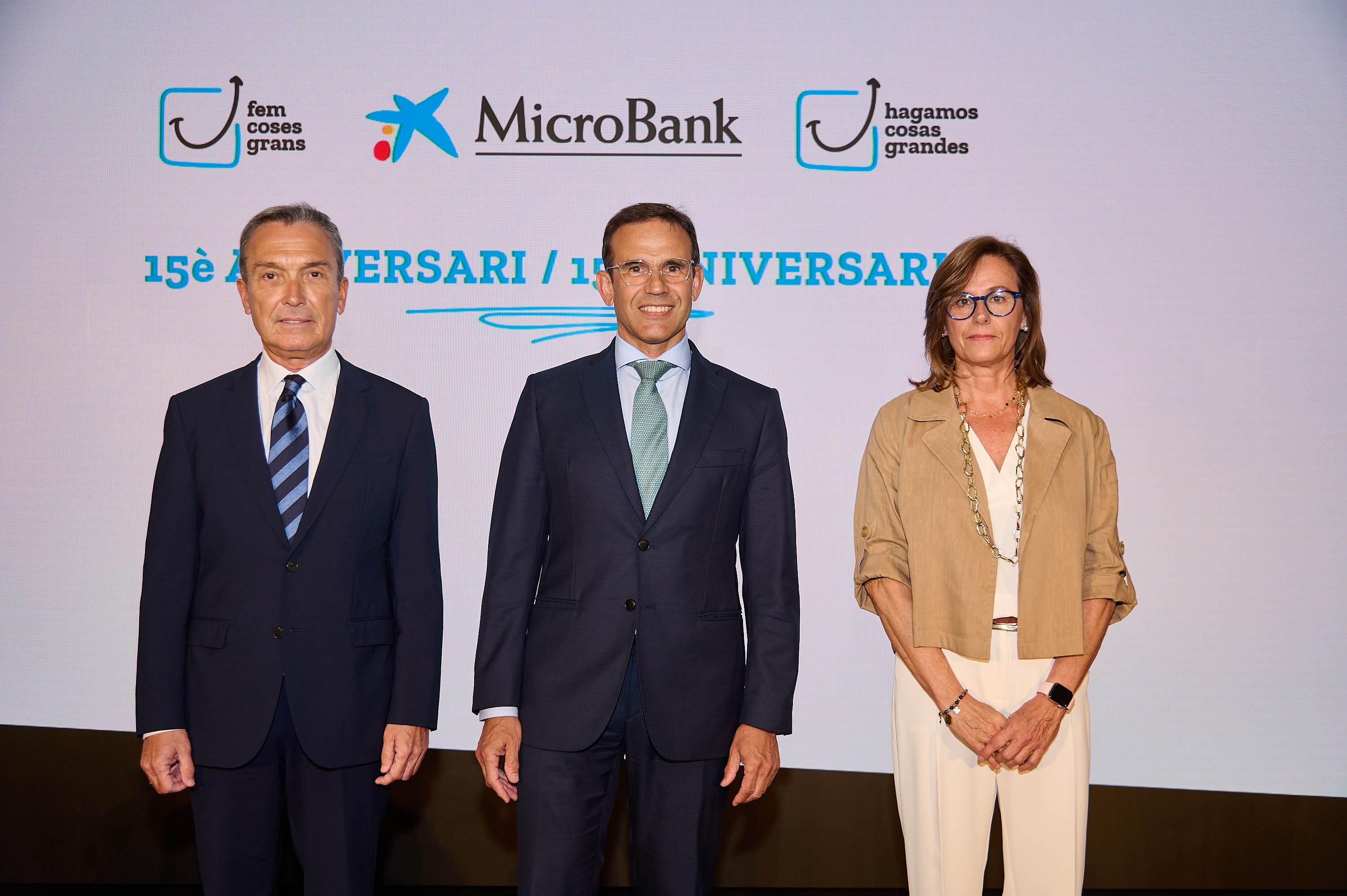 MicroBank celebra su 15º aniversario como entidad referente en