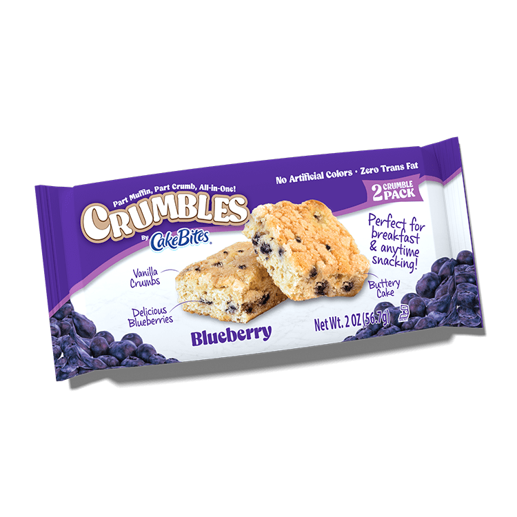 Blueberry Crumbles The Original CakeBites