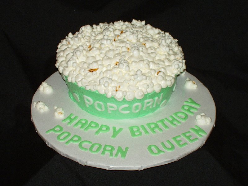 How Do I Make A Popcorn Cake?
