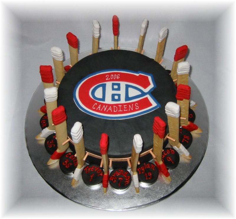Ice Hockey Birthday Cake Please Help