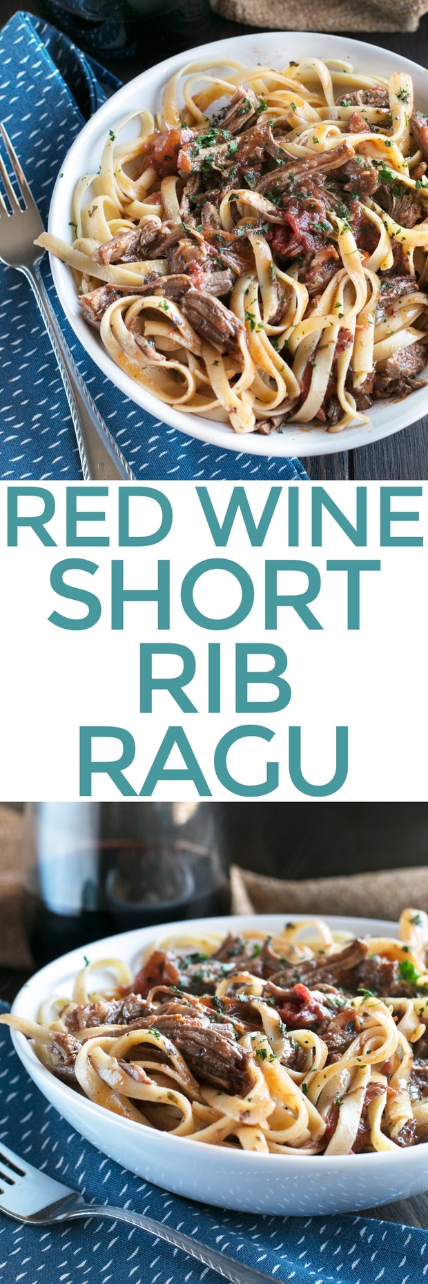Red Wine Slow Cooker Short Rib Ragu Cake 'n Knife