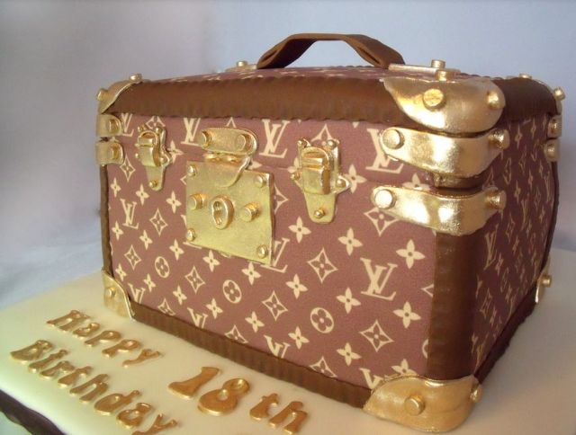 Louis Vuitton trunk case cake.JPG HiRes 720p HD