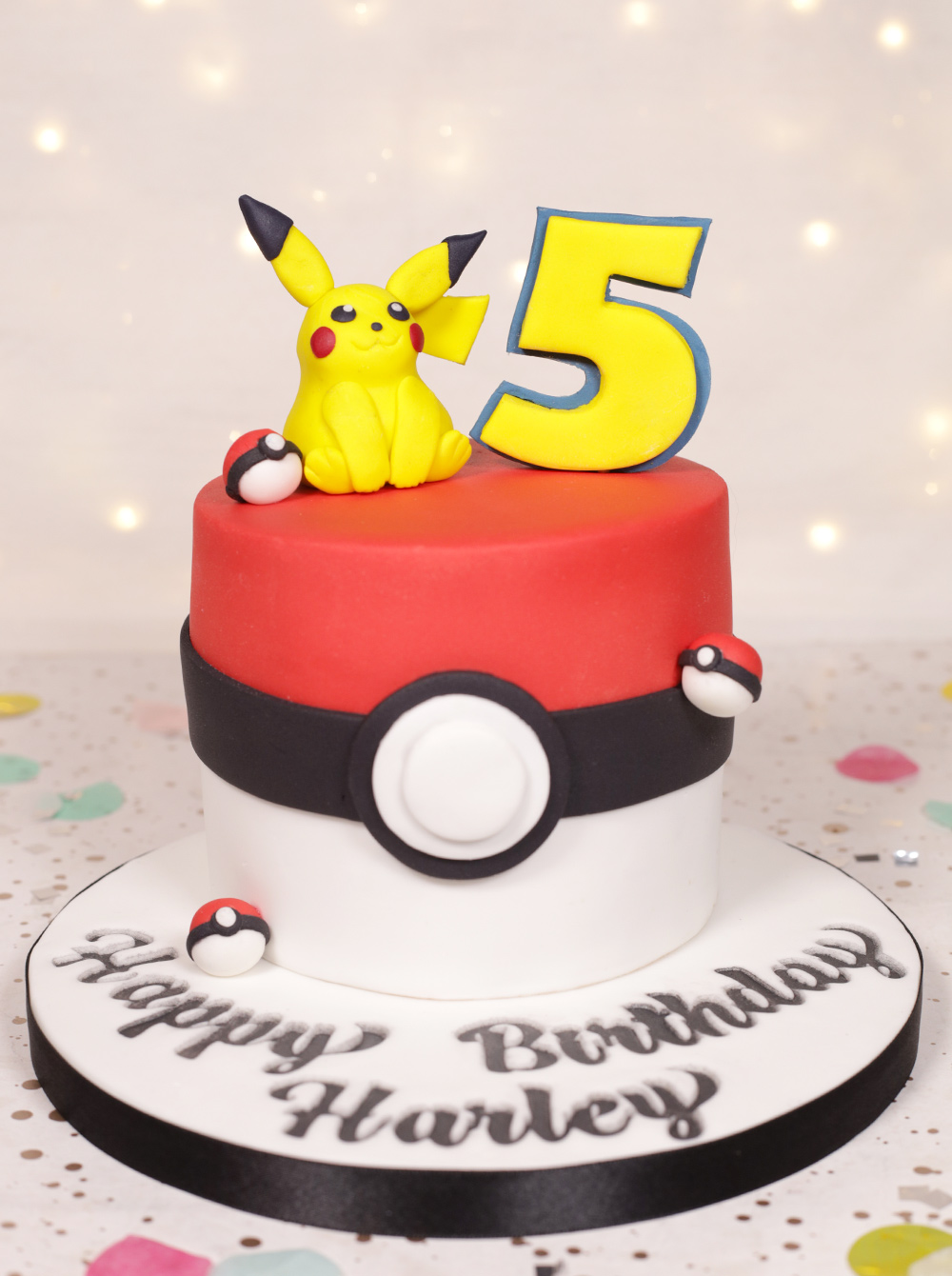Cute Pikachu inspired cake Cakey Goodness