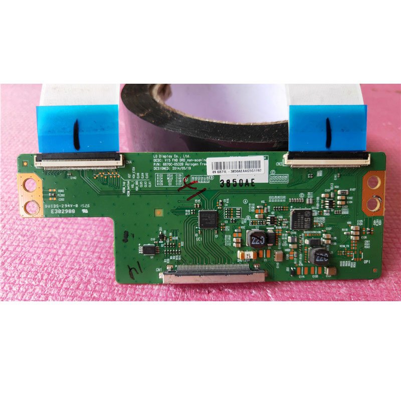 LG 49LF5400/5100-with Long Rainbow 49D3000ID TCON Board 6870C-0532B A