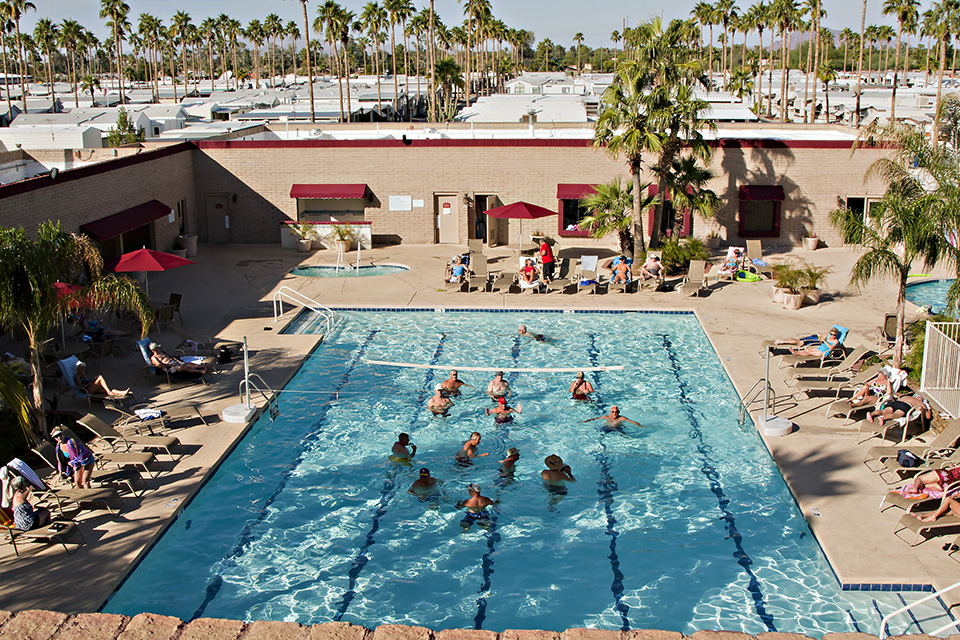 Towerpoint Resort in Mesa, AZ for 55+ .. Park Model Homes For Sale