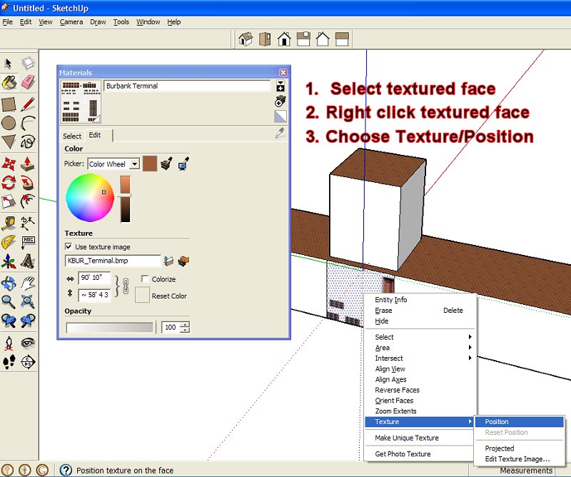 Personnaliser la couleur d'un élément [RESOLU] [Sketchup] Infographie