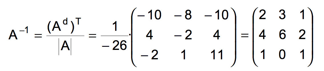 Matriz inversa 2x2 online calculadora, ejemplos y fórmula
